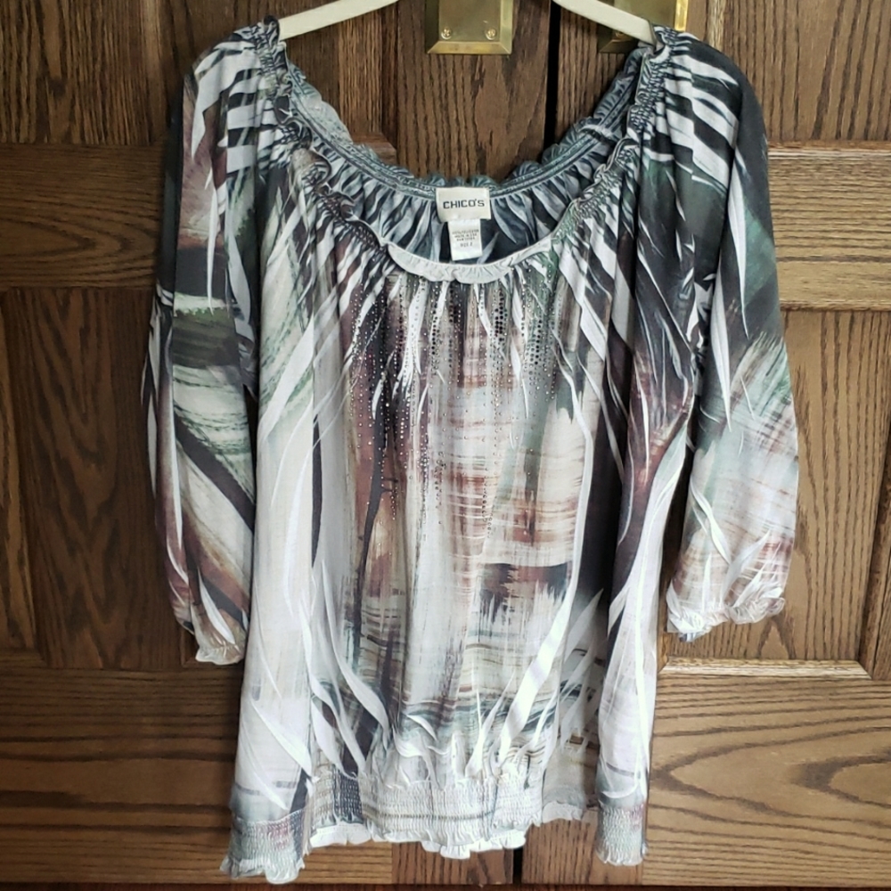 Chico's Peasant Top